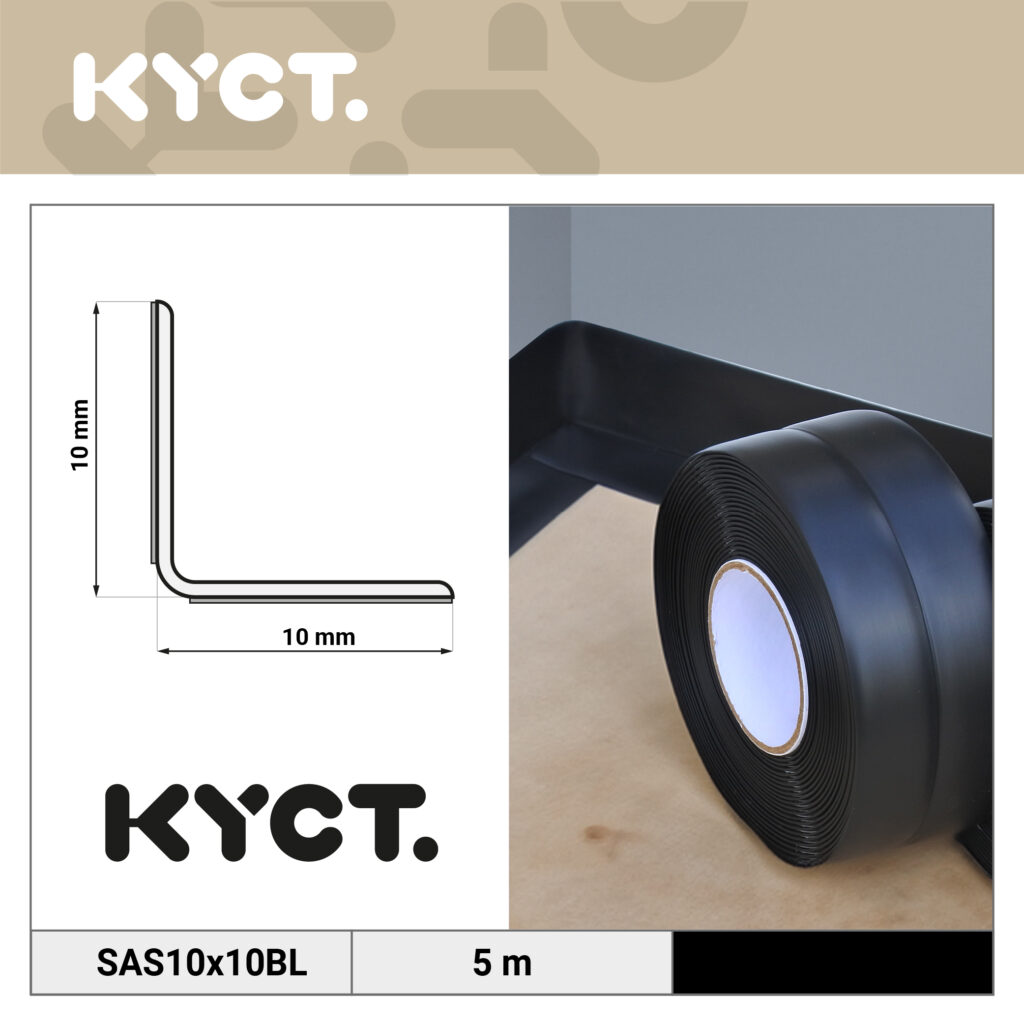 Plinthes souples Plinthes en PVC Baguettes de raccordement Baguettes de finition Baguettes Plan de travail Plinthe de cuisine Profilé d'étanchéité