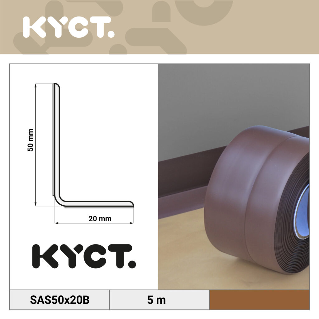 Plinthes souples Plinthes en PVC Baguettes de raccordement Baguettes de finition Baguettes Plan de travail Plinthe de cuisine Profilé d'étanchéité